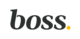 Boss Primary Logo w-o Descriptor_Gray on White