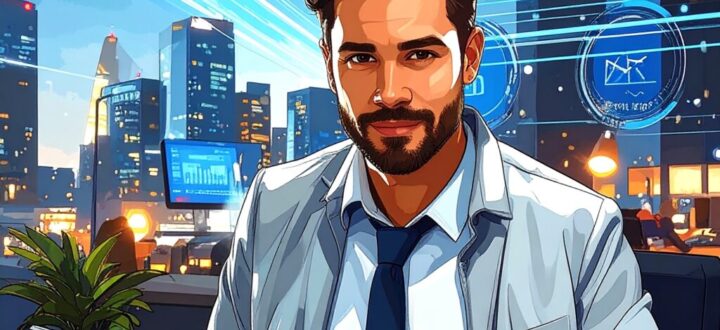 man looking happy after finding payroll funding solutions